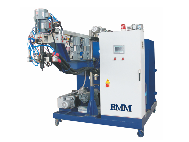 EMM106 pu elastomer gjutmaskin för polyuretanhjul