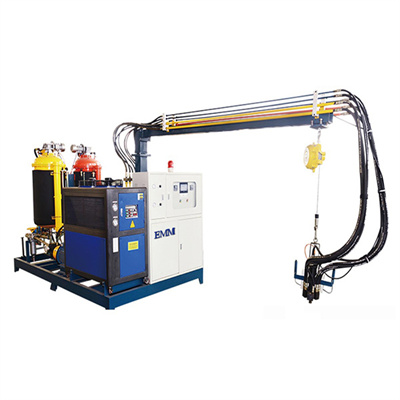 Flexibel vändande högtrycksskumningsmaskin av tyg/papper/aluminiumfoliepanel/glasfiberpanelproduktionslinje PU-maskin för tillverkning av smörgåspaneler